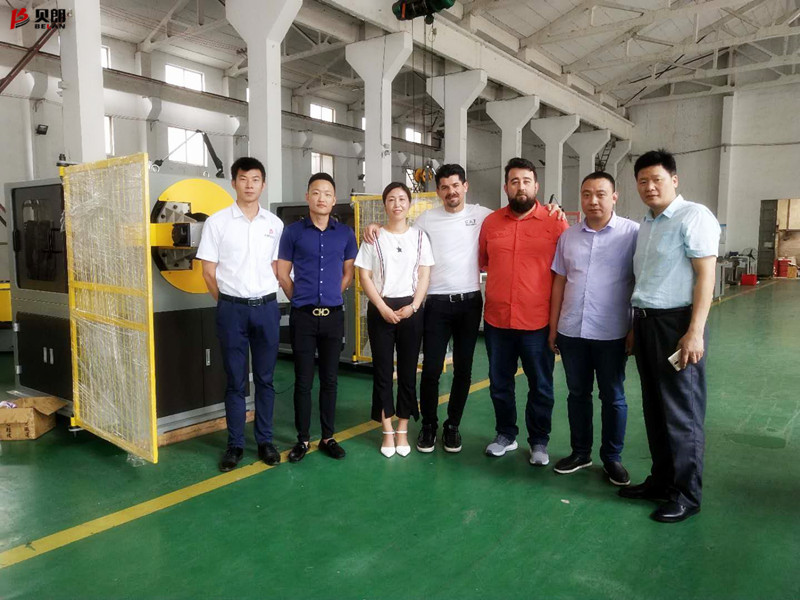 聽說，貝朗數(shù)控彎線機廠家來了外國客戶參觀？